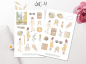 Preview: Girls Paris Sticker Set